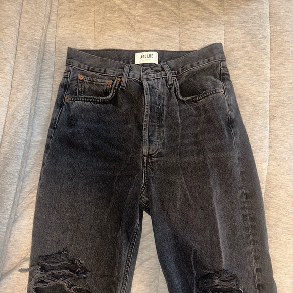 Agolde 90’s Jeans in Black, Size 25 - Picture 1 of 3